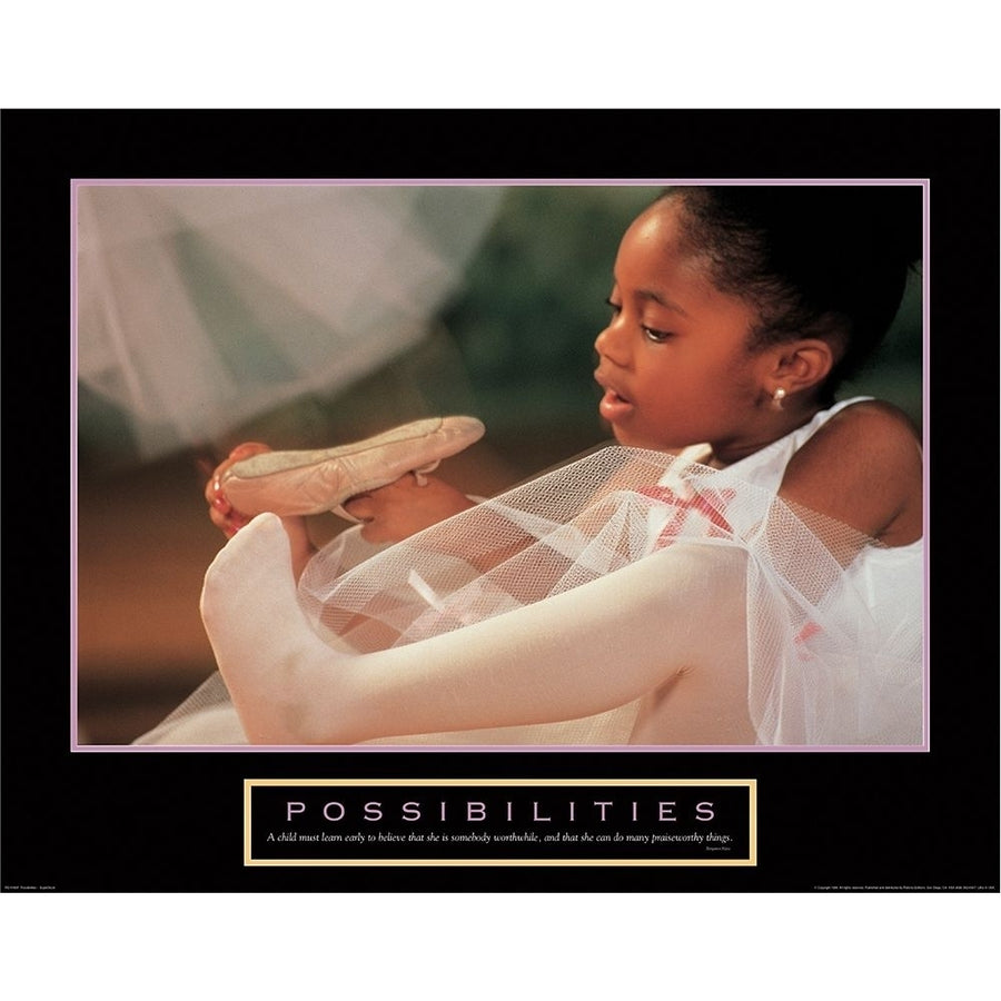 Possibilities - Ballerina Poster Print by Unknown Unknown-VARPDXPE101837 Image 1