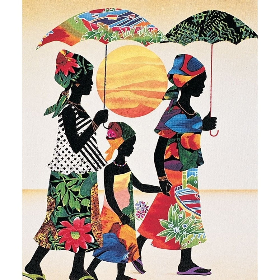 Umbrella Stroll Poster Print by Unknown Unknown-VARPDXPE57043 Image 1