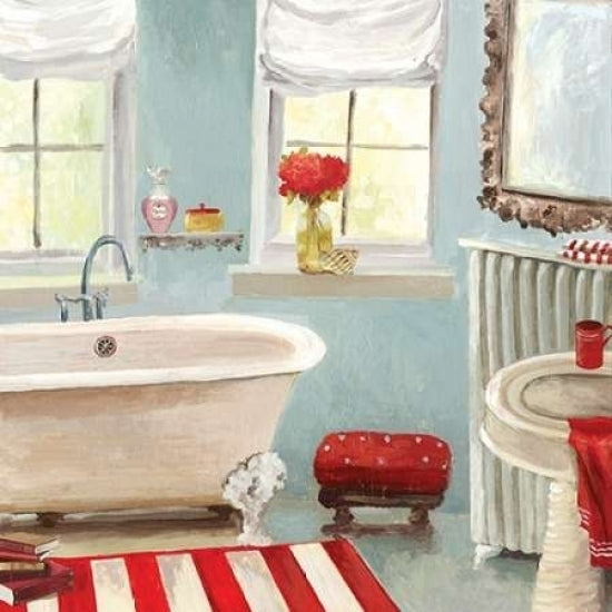 Tranquil Bath II - Mini Poster Print by Allison Pearce-VARPDXPEA92M Image 2