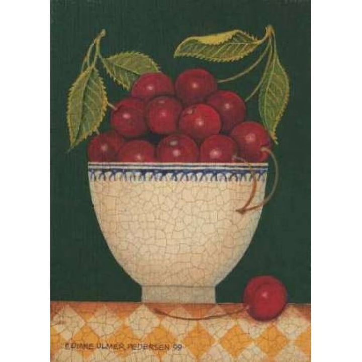 Cup O Cherries Poster Print by Diane Pedersen-VARPDXPED064 Image 1