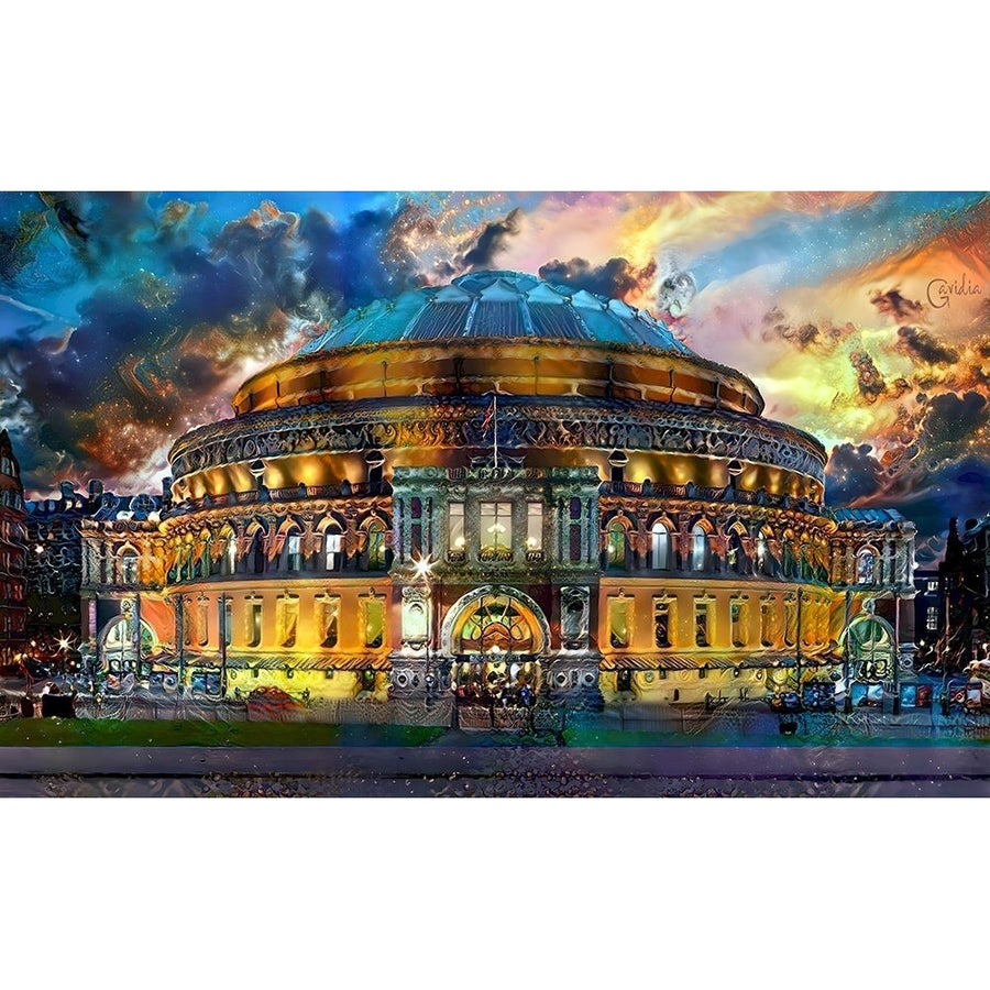 London England Royal Albert Hall Poster Print - Pedro Gavidia-VARPDXPEDGAV273476 Image 1