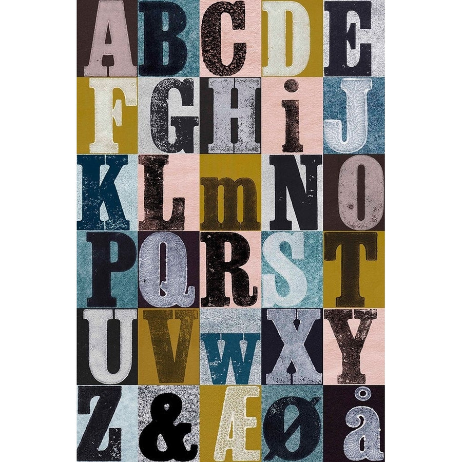 Alphabet Color Poster Print - Pernille Folcarelli-VARPDXPF31 Image 1