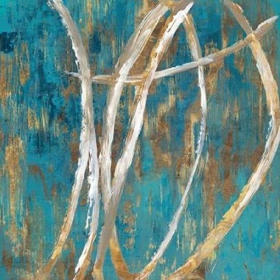 Teal Abstract II Poster Print by PI Galerie-VARPDXPG183A Image 1