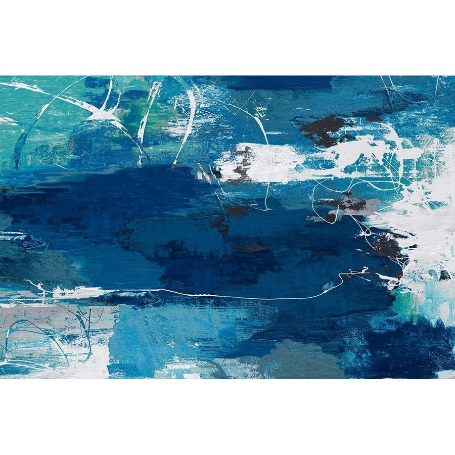 Blue Abstractions Poster Print by PI Gallerie PI Gallerie-VARPDXPG576A Image 1