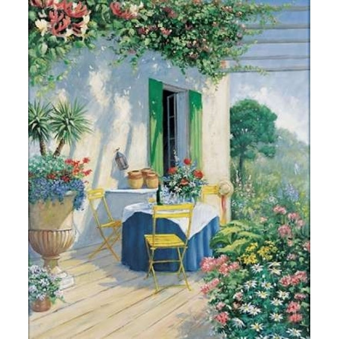 A veranda in bloom I Poster Print by Peter Motz-VARPDXPM165 Image 2