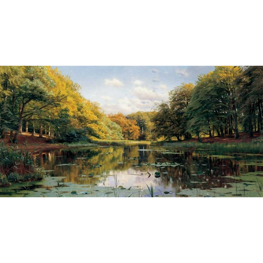 River Landscape Poster Print by Peder Monsted-VARPDXPM3098 Image 1