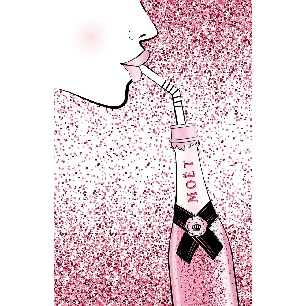 Moet Drink Pink Poster Print - Aesthete-VARPDXPOD2722 Image 1