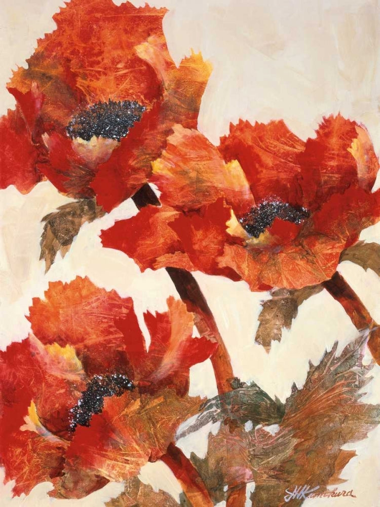 Poppies II Poster Print by Joyce Kamikura-VARPDXPOD5057 Image 1