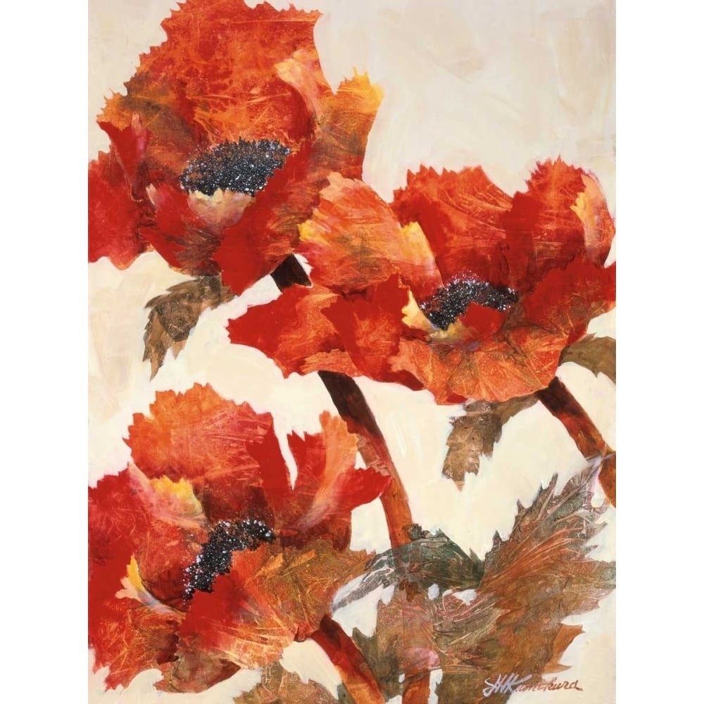 Poppies II Poster Print by Joyce Kamikura-VARPDXPOD5057 Image 2