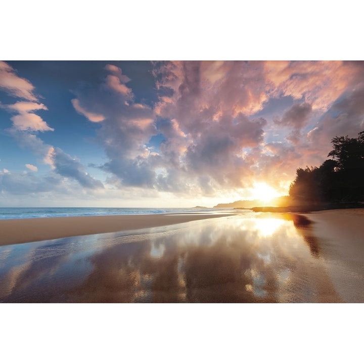 Secret Beach Sunrise Poster Print by Dennis Frates-VARPDXPOD60264 Image 1