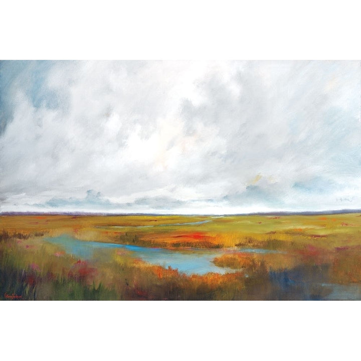 Sunset Over The Marsh Poster Print by Victoria Jackson-VARPDXPOD60286 Image 2