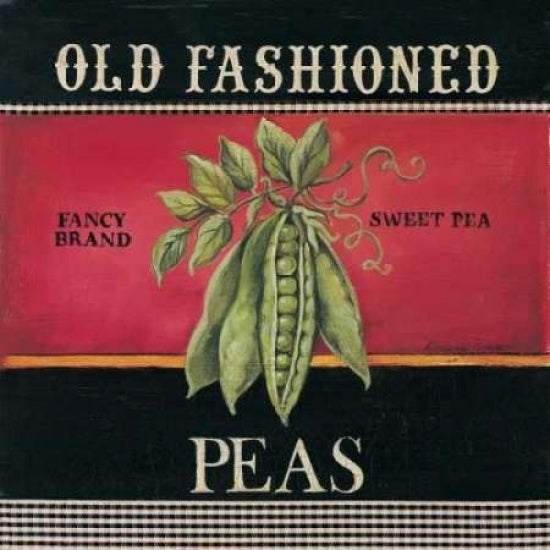 Old Fashioned Peas Poster Print by Kimberly Poloson-VARPDXPOL105 Image 2