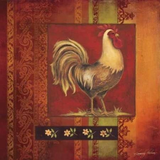 Murano Rooster I Poster Print by Kimberly Poloson-VARPDXPOL140 Image 2