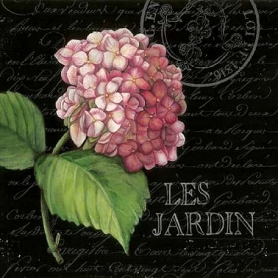 Les Jardin Geranium Sq. Poster Print by Kimberly Poloson-VARPDXPOL301 Image 1