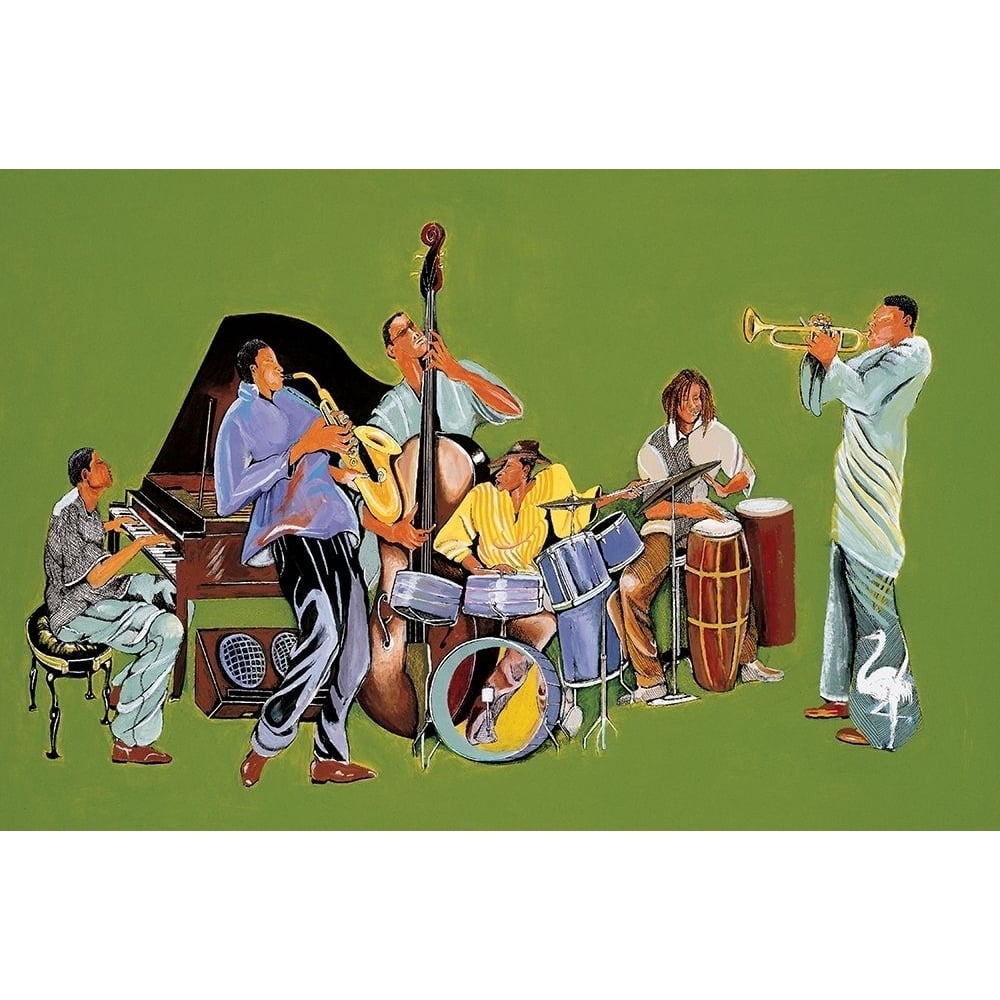 Green Jazz Poster Print by Unknown Unknown-VARPDXPP102110 Image 1