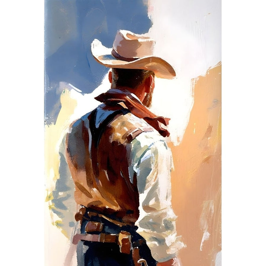 Cowboy 2 Poster Print - Prints Design Petals-VARPDXPPD0178 Image 1