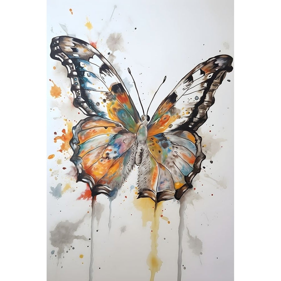 Butterfly Splash 2 Poster Print - Prints Design Petals-VARPDXPPD0170 Image 1