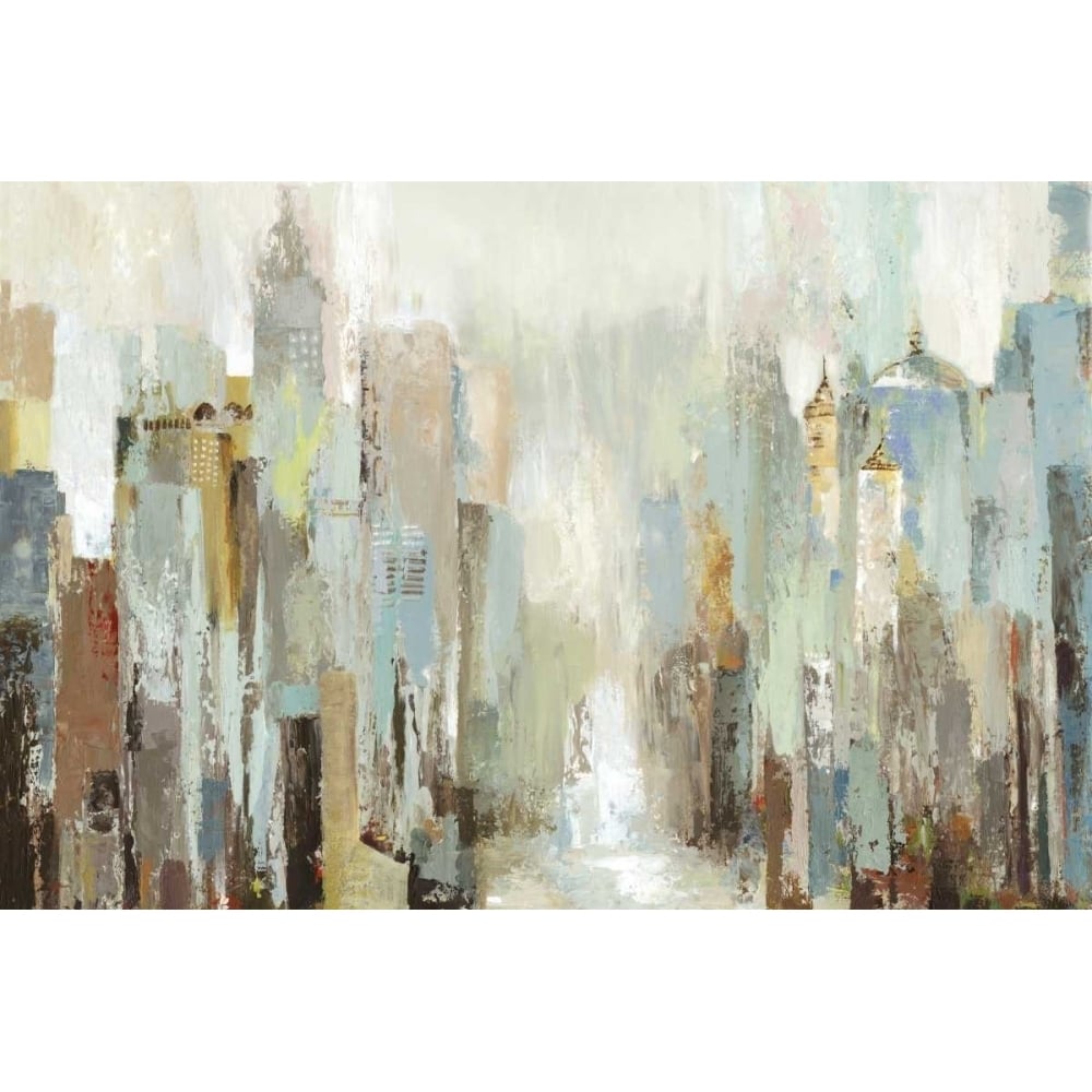 Misty City Poster Print by Allison Pearce-VARPDXPS086A Image 1