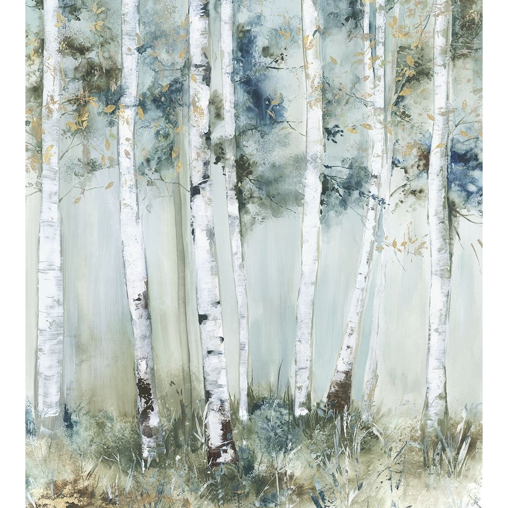 Birch Blue Forest Poster Print - Allison Pearce-VARPDXPS450A Image 1