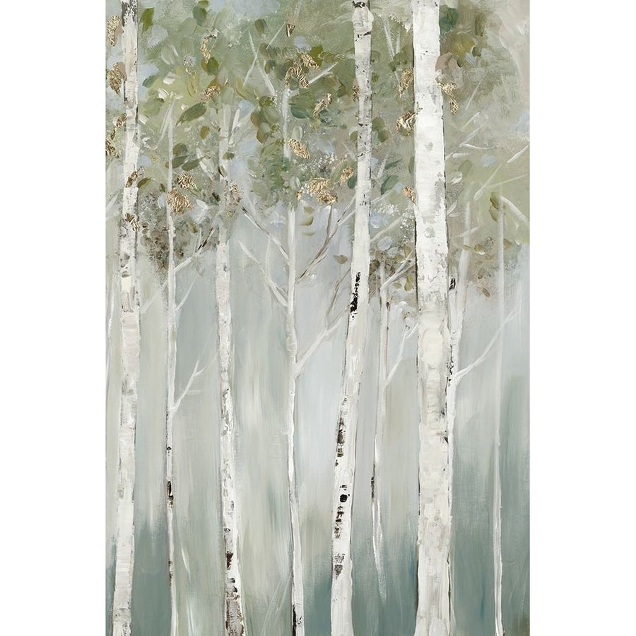 Whispering Green Birch Forest II Poster Print - Allison Pearce-VARPDXPS505A Image 1