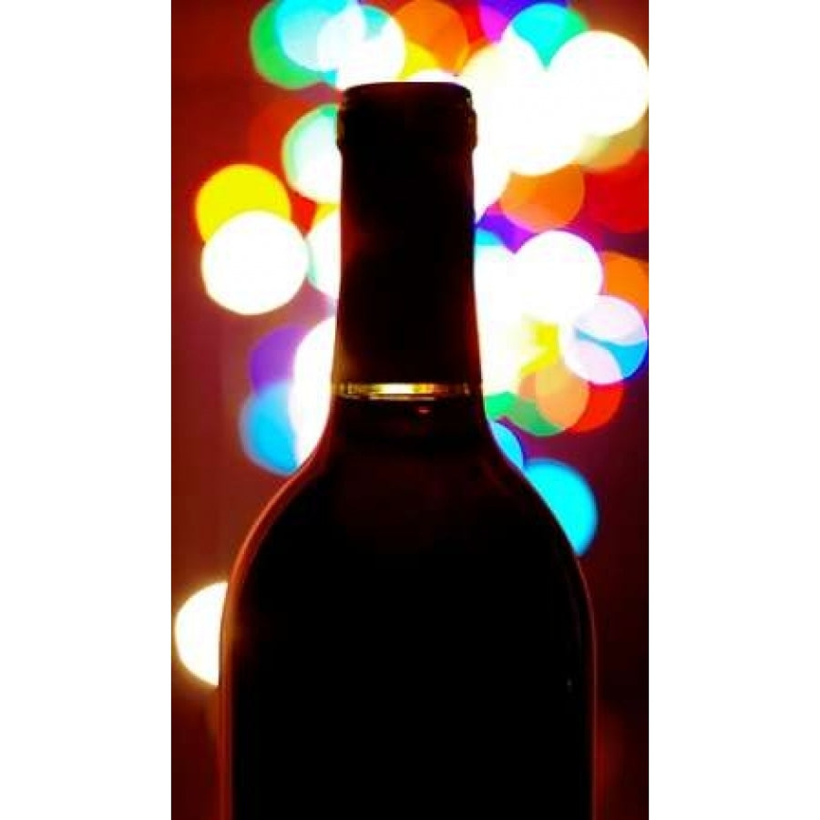 Wine Bottle Bokeh Poster Print by Monika Burkhart-VARPDXPSBHT124 Image 1