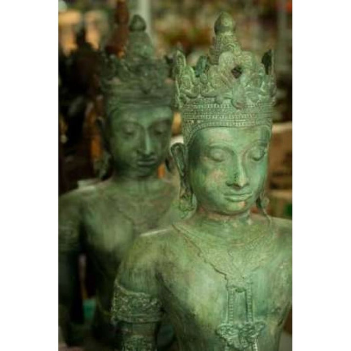 Buddha Statues II Poster Print by Erin Berzel-VARPDXPSBZL611 Image 1