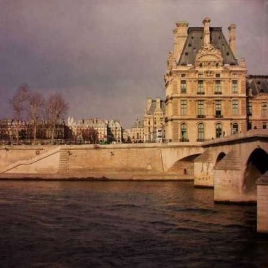 The Louvre Paris I Poster Print by Rita Crane-VARPDXPSCRN236 Image 1