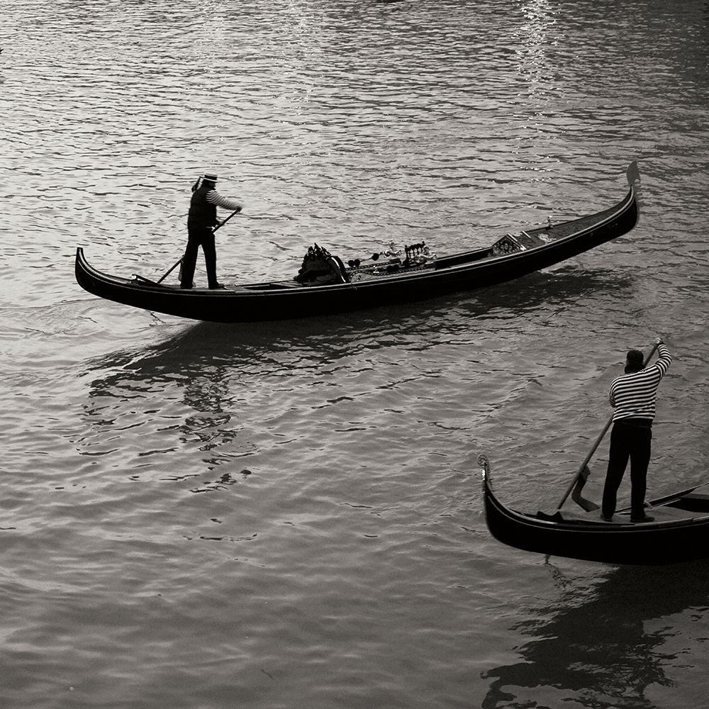 Grand Canal Gondoliers II Poster Print by Rita Crane-VARPDXPSCRN477 Image 1