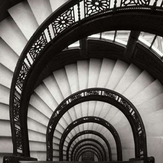 Rookery Stairwell Sq. Poster Print by Jim Christensen-VARPDXPSCRS207 Image 1