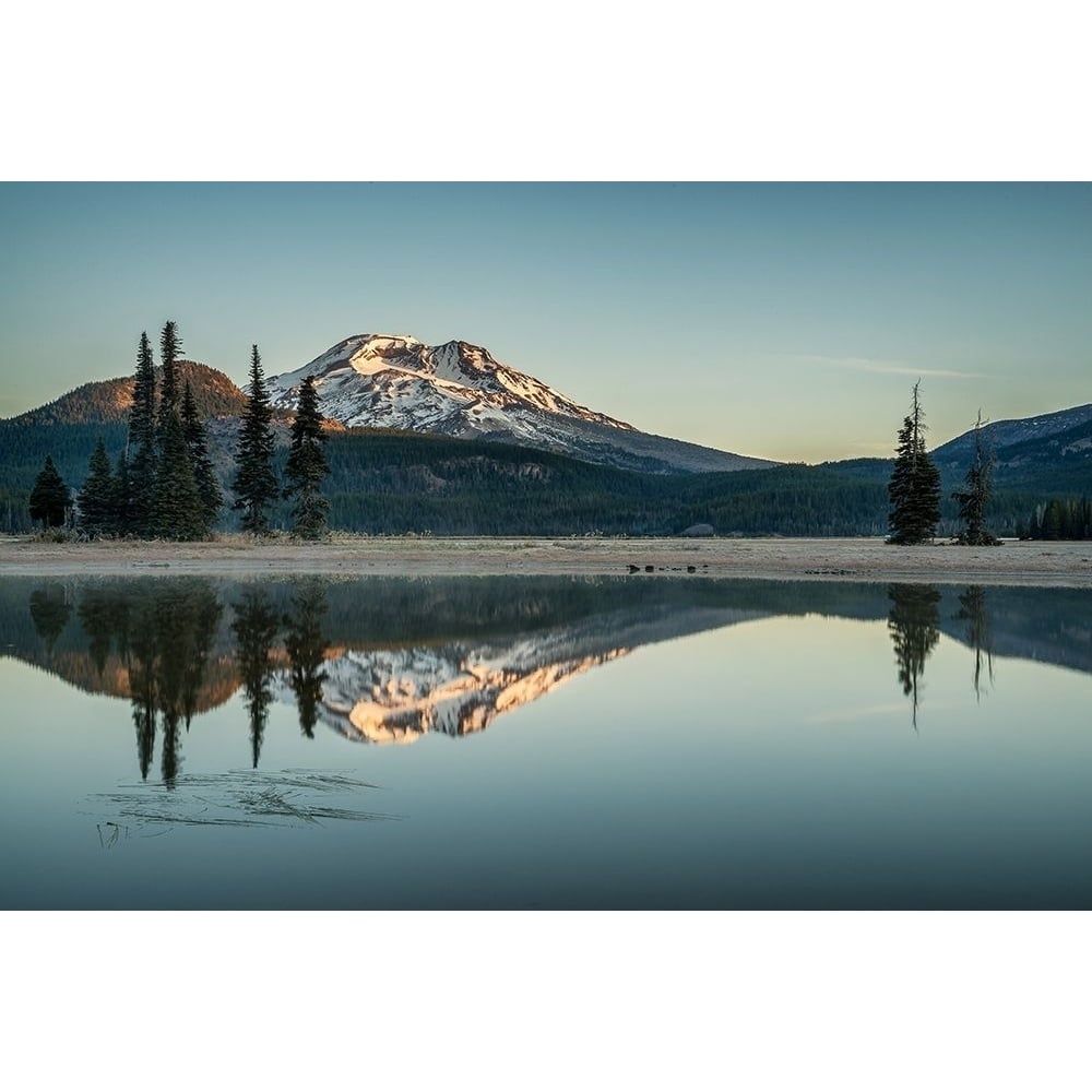 Sparks Lake Morning Poster Print by Stan Hellmann-VARPDXPSHEL175 Image 1