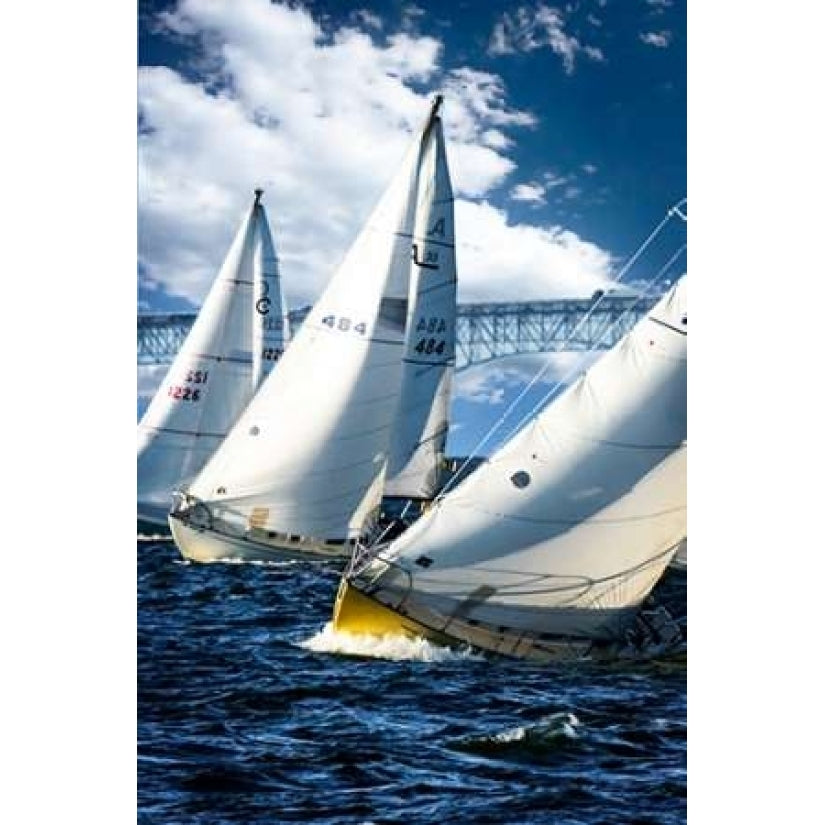 Racing To The Buoy Poster Print by Alan Hausenflock-VARPDXPSHSF1870 Image 1