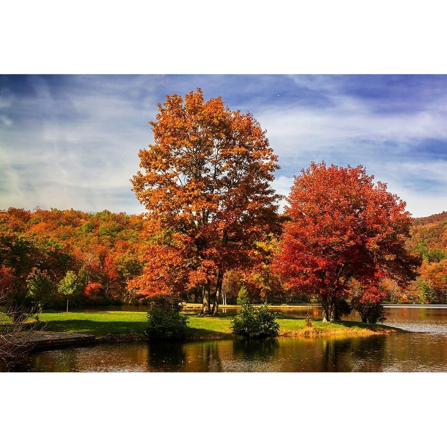 Autumn by the River II Poster Print by Alan Hausenflock-VARPDXPSHSF2305 Image 1