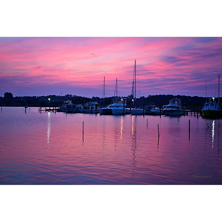 Harbor Sunrise Poster Print - Alan Hausenflock-VARPDXPSHSF2493 Image 1