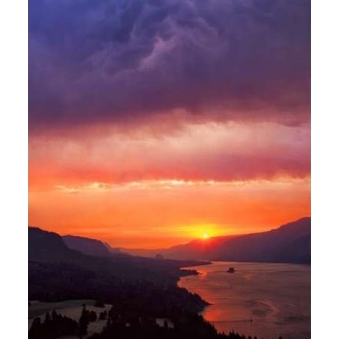 Columbia River Gorge III Poster Print by Ike Leahy-VARPDXPSLHY216 Image 2