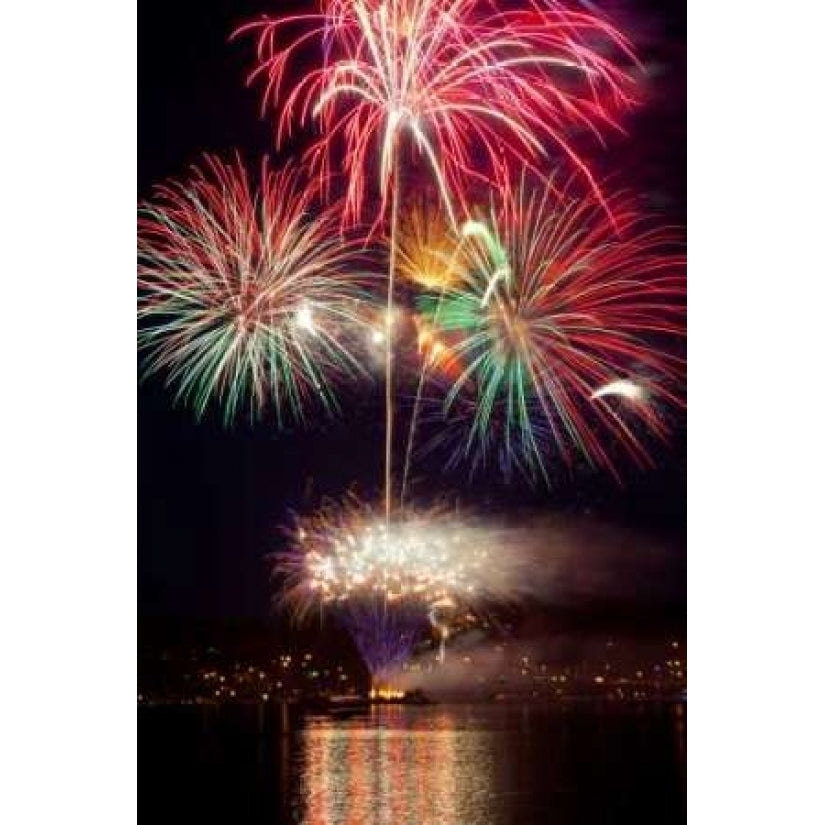 Poulsbo Fireworks II Poster Print by Kathy Mahan-VARPDXPSMHN164 Image 1