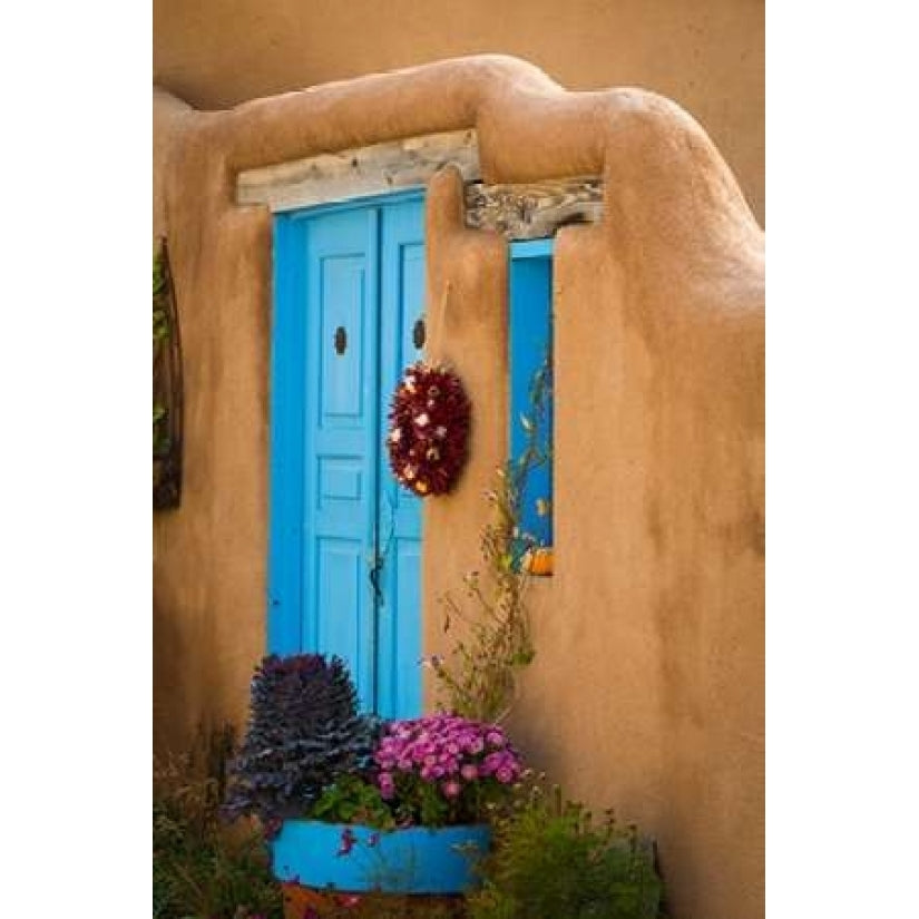 Blue Door IV Poster Print by Kathy Mahan-VARPDXPSMHN358 Image 1