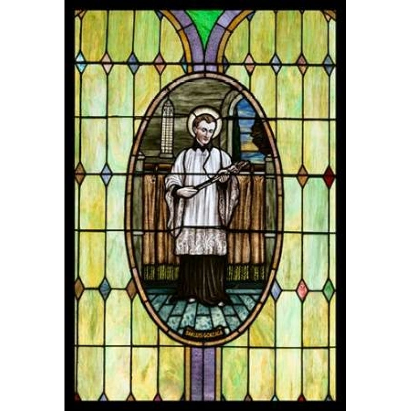 Stained Glass V Poster Print by Kathy Mahan-VARPDXPSMHN465 Image 1