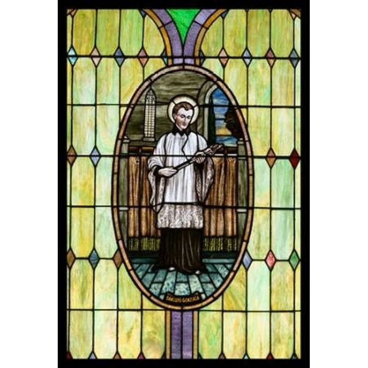 Stained Glass V Poster Print by Kathy Mahan-VARPDXPSMHN465 Image 2