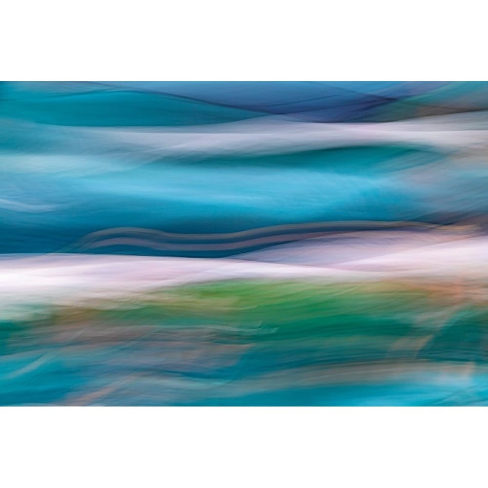 Waves of Blue II Poster Print by Kathy Mahan-VARPDXPSMHN896 Image 1