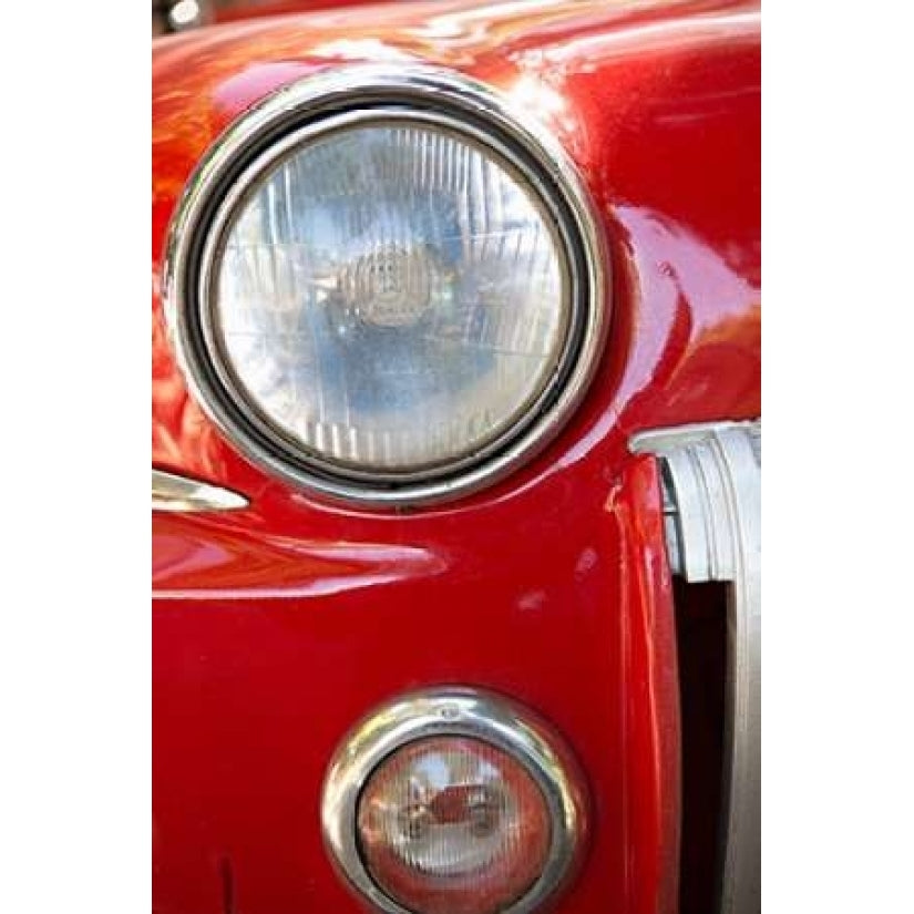 Red Car in Cuba I Poster Print by Karyn Millet-VARPDXPSMLT783 Image 1