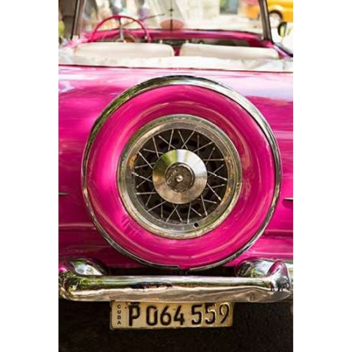 Pink Car in Cuba II Poster Print by Karyn Millet-VARPDXPSMLT782 Image 2