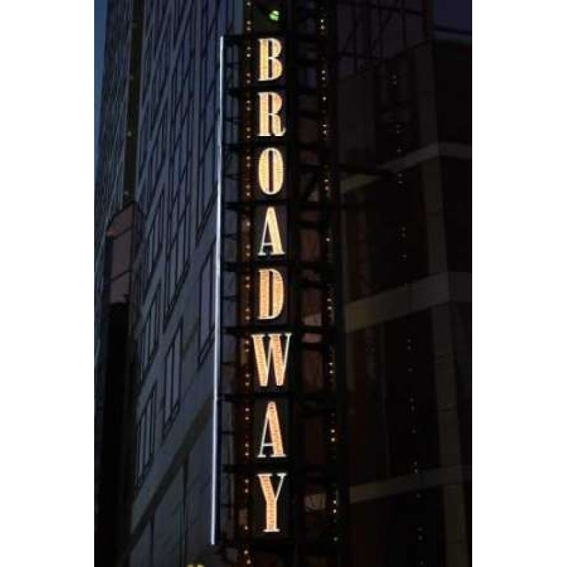 Broadway Sign Poster Print by Brian Moore-VARPDXPSMRE115 Image 2