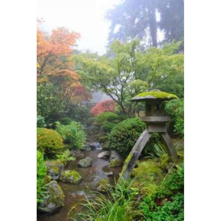 Gardens in the Fog II Poster Print by Brian Moore-VARPDXPSMRE141 Image 2