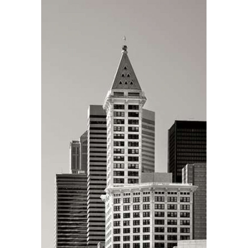 Smith Tower BW Poster Print by Douglas Taylor-VARPDXPSTLR311 Image 1