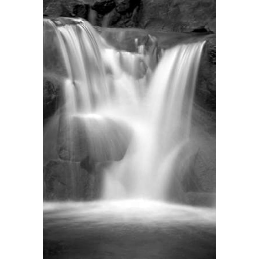 Twilight Waterfall II BW Poster Print by Douglas Taylor-VARPDXPSTLR648 Image 2