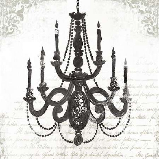 Black Chandelier I Poster Print by PI Galerie-VARPDXPU018A Image 2