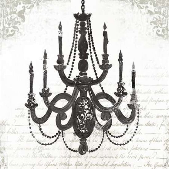 Black Chandelier I Poster Print by PI Galerie-VARPDXPU018A Image 1