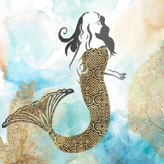 Mermaid I Poster Print by PI Galerie-VARPDXPU094A Image 1