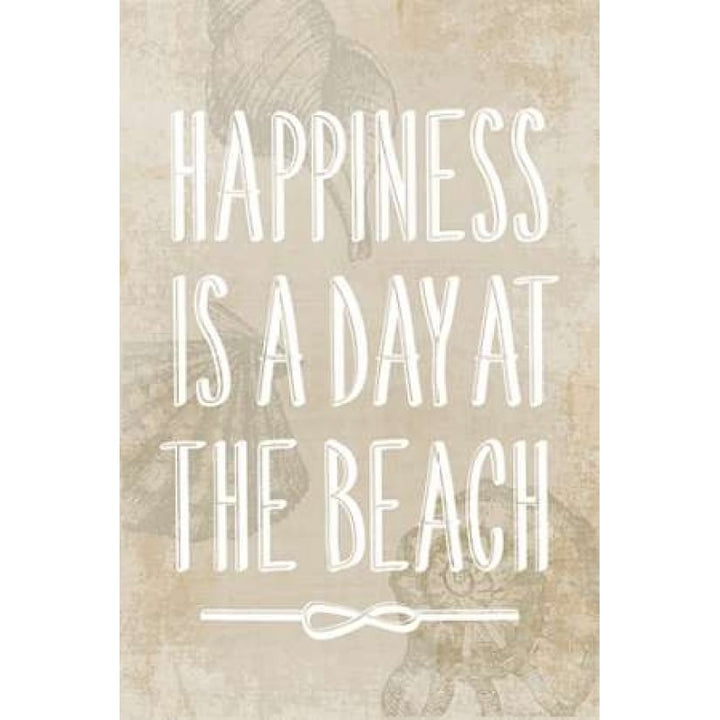 Happiness is a day at the Beach Poster Print by PI Galerie-VARPDXPU103A Image 1