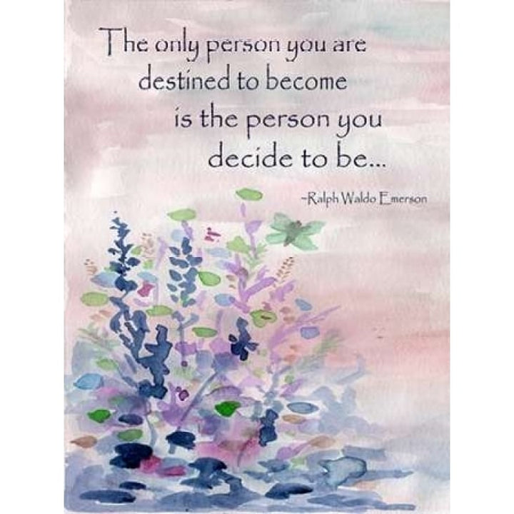 The Only Person Poster Print by Pam Varacek-VARPDXPV3RC030A Image 1